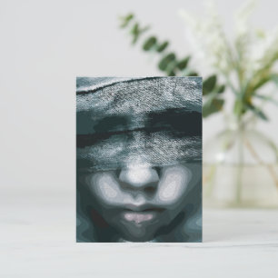 Gebonden visie: gedwongen stilte briefkaart