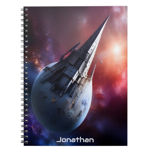 Gebonden voor Antares Notitieboek (Voorkant)