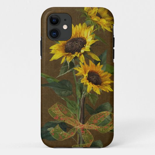 Gebonden zonnebloemen Case-Mate iPhone case (Achterkant)