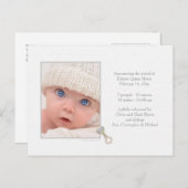 Geboorte aankondiging foto Briefkaart (Voorkant / Achterkant)