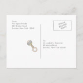 Geboorte aankondiging foto Briefkaart (Achterkant)