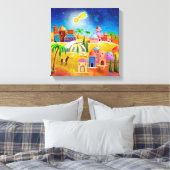 Geboorte Bethlehem poster Canvas Afdruk (Insitu (Slaapkamer))