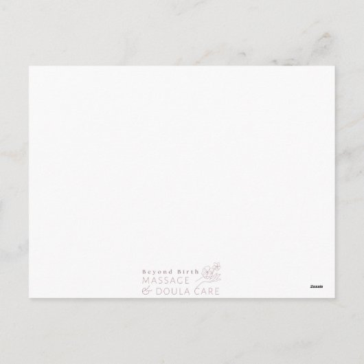 Geboorte Bevestiging Kaart (Achterkant)