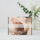 Geboorte Bevestiging Kaart (Staand voorkant)