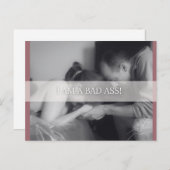 Geboorte Bevestiging Kaart (Voorkant / Achterkant)