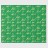 Geboorte Christelijk Kerst G Goud Vrede Vreugde Li Cadeaupapier (Vlak)