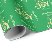 Geboorte Christelijk Kerst G Goud Vrede Vreugde Li Cadeaupapier (Rol Hoek)