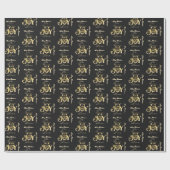 Geboorte Christelijk Kerstmis Goud Vrede Vreugde L Cadeaupapier (Vlak)