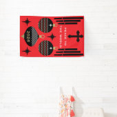 Geboorte Christelijke kerstvakantie decor. Spandoek (Insitu)