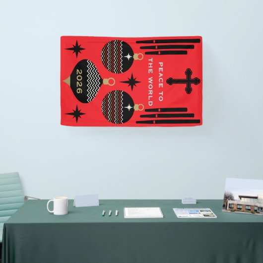 Geboorte Christelijke kerstvakantie decor. Spandoek (Beurs)