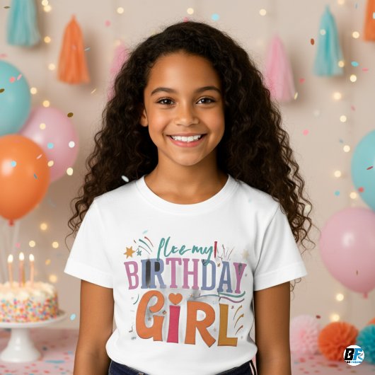 Geboorte Dag Meisje T-shirt