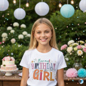 Geboorte Dag Meisje T-shirt