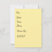  geboorte-Dog-uitnodiging Kaart (Achterkant)