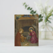 Geboorte door Fra Angelico Briefkaart (Staand voorkant)