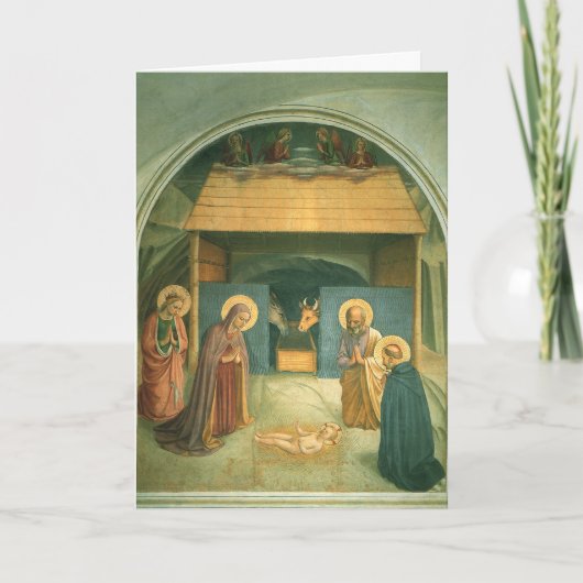 Geboorte door Fra Angelico Kaart (Voorkant)