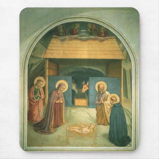 Geboorte door Fra Angelico Muismat (Voorkant)