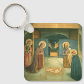 Geboorte door Fra Angelico Sleutelhanger (Voorkant)