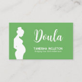 Geboorte Doula Custom QR Visitekaartje (Voorkant)