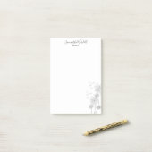 Geboorte doula of vroedvrouw post-it® notes (Op bureau)