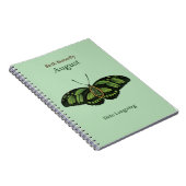 Geboorte Edelsteen Vlinder (augustus) - Dido Longw Notitieboek (Rechterzijde)