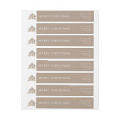 Geboorte Eenvoudig Minimalistisch Neutraal Modern (Vel)