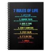 geboorte - gift 7 levensregels notitieboek (Voorkant)