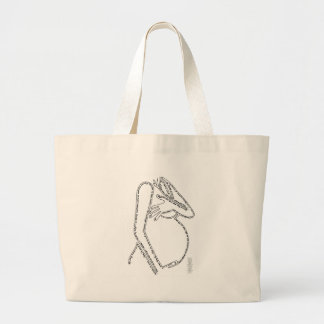 geboorte grote tote bag