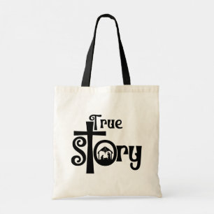 Geboorte Jezus Ware Verhaal Christelijke Gift Tote Bag