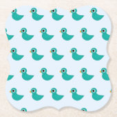 geboorte kartonnen onderzetters (Voorkant)