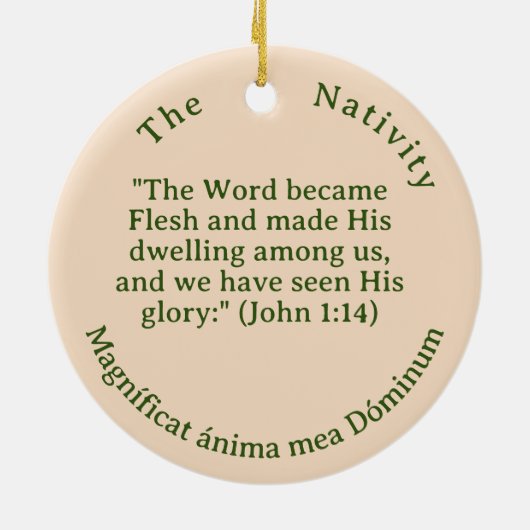 geboorte keramisch ornament (Achterkant)