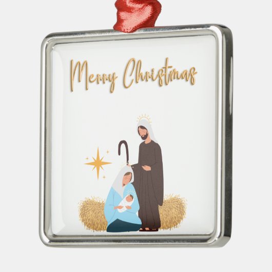 Geboorte Kerstmis ornament (Links)