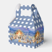 Geboorte Kerstmis Party Favor Box Bedankdoosjes (Achterkant)