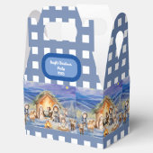 Geboorte Kerstmis Party Favor Box Bedankdoosjes (Geopend)