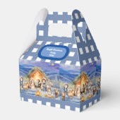 Geboorte Kerstmis Party Favor Box Bedankdoosjes (Voorkant Zijde)
