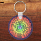 geboorte Labyrinth Sleutelhanger (Voorkant)