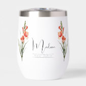 Geboorte Maand Bloem August Gladiolus (Voorkant)