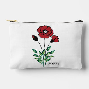 Geboorte Maand Bloem Augustus Poppy Etui