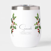 Geboorte Maand Bloem December Holly (Voorkant)