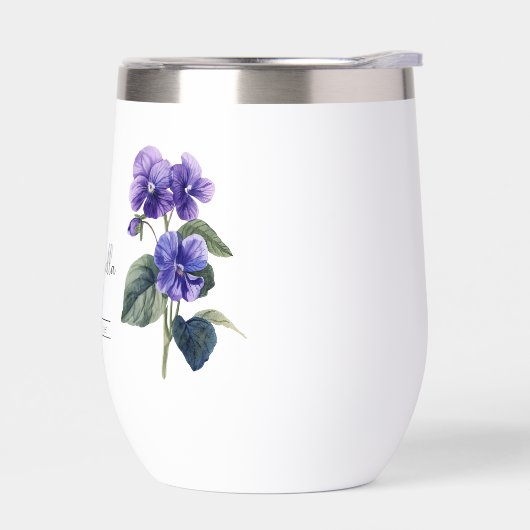 Geboorte Maand Bloem Februari Violet (Links)