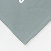 Geboorte Maand Bloem, November Kalligrafie Naam Fleece Deken (Hoek)