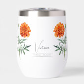 Geboorte Maand Bloem Oktober goudsbloem (Voorkant)