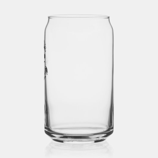 Geboorte Maand Bloemen September Aster bruidsmeisj Blikvorm Glas (Links)