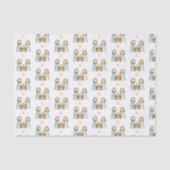 Geboorte Mary Joseph Baby Jesus Christmas Tissuepapier (Voorkant)