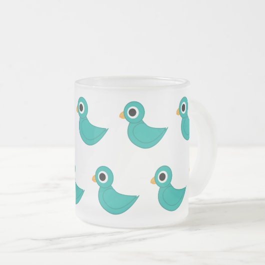 geboorte matglas koffiemok (Voorkant rechts)