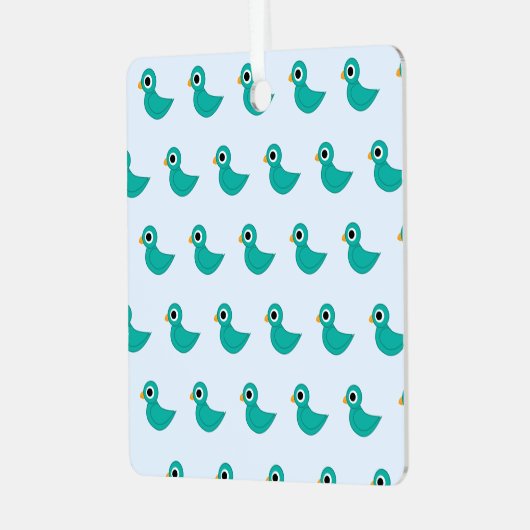 geboorte metalen ornament (Voorkant links)