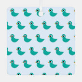 geboorte metalen ornament (Voorkant)