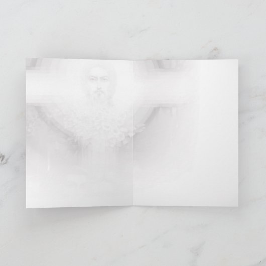 Geboorte Orthodoxe Kerst Kaart (Binnen)