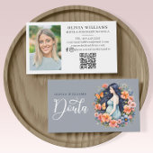 Geboorte & postpartum Doula foto QR-code Visitekaartje