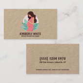 Geboorte & postpartum Doula Visitekaartje (Voorkant / Achterkant)