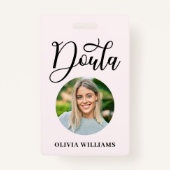 Geboorte & postpartum foto Doula Badge (Voorkant)